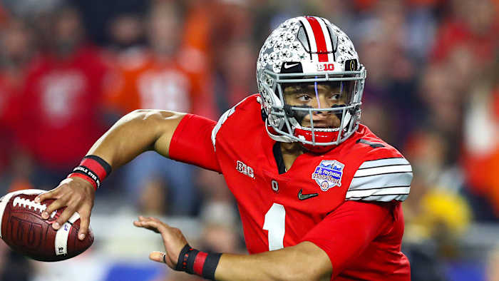 Ohio State Justin Fields quarterback coach