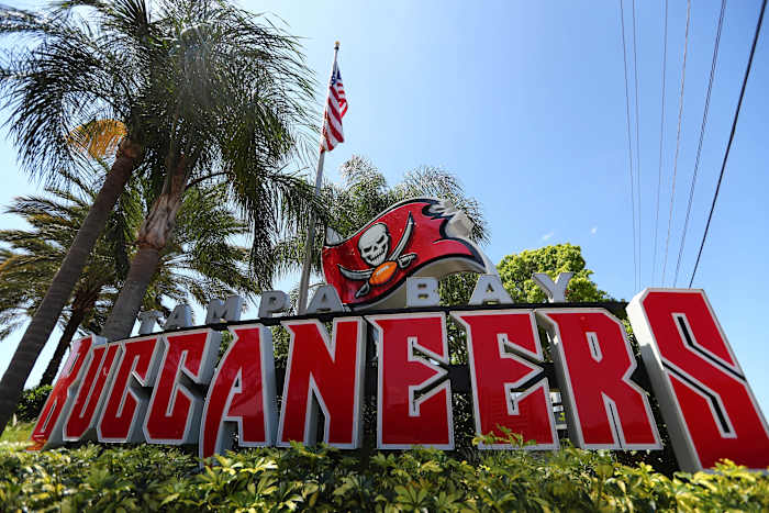 Mar 18, 2020; Tampa, Florida, USA; A general view of One Buc Place at AdventHealth Training Center.