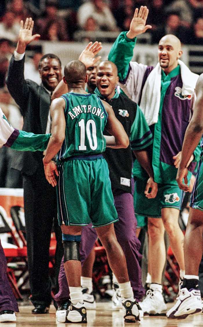 If you emitted so much as a squeak of celebratory joy in MJ's presence? Watch out. That, apparently, was Armstrong's mistake in 1998.