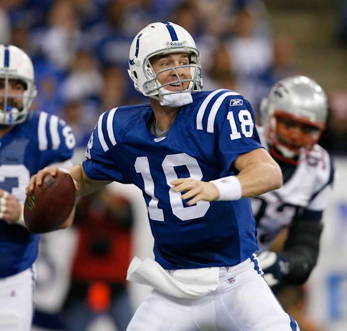 Quarterback Peyton Manning, who played for the Indianapolis Colts and Denver Broncos, retired after 2015 as the No. 1 player in NFL fantasy history.