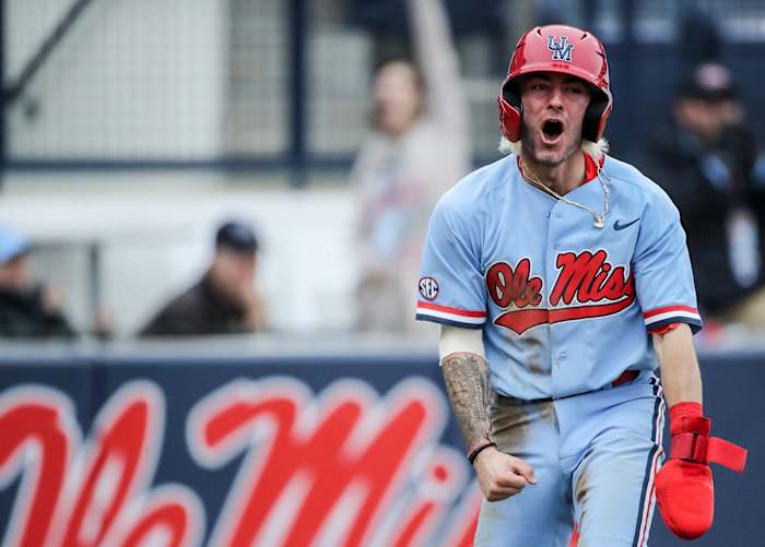 Ole Miss Baseball vs Southern Miss at the most beautiful ballpark in the country. February 25th, 2020. (Josh McCoy / Ole Miss Athletics)