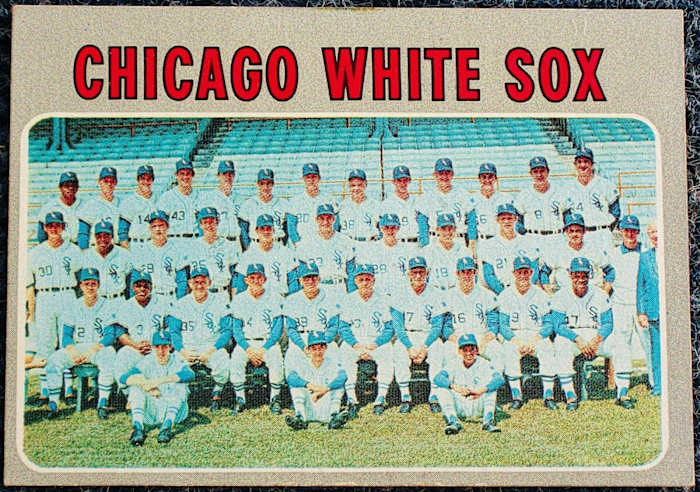 Even color-coordinating hats and seats couldn't save the 1970 Sox.
