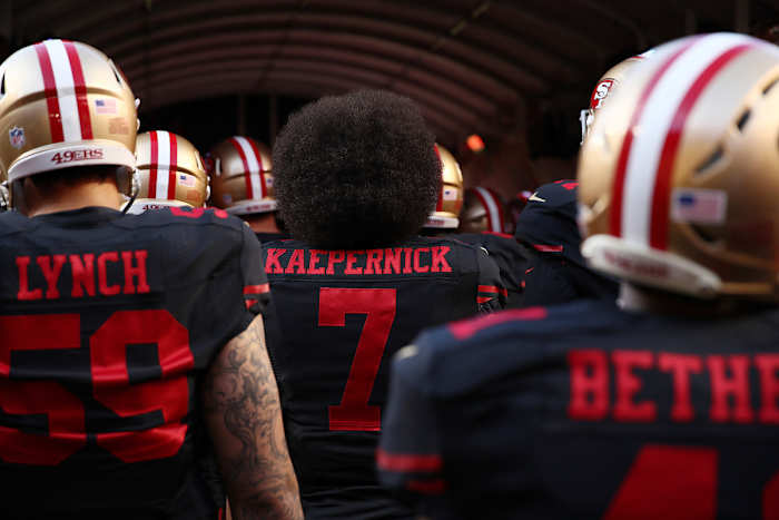 What would it mean to put Kap's nameplate on some new team's back? Would he even go for it?