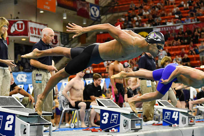 East Carolina swimmer