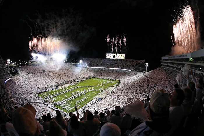 Beaver Stadium white out