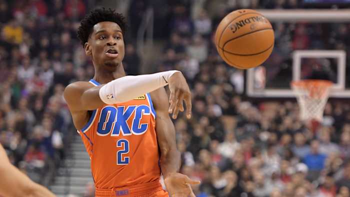 Oklahoma City Thunder guard Shai Gilgeous-Alexander