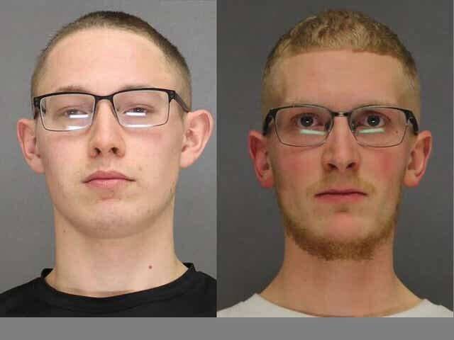 Mugshots of Ryan Desmith and Jordan Salmi