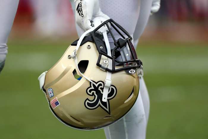 New Orleans Saints helmet