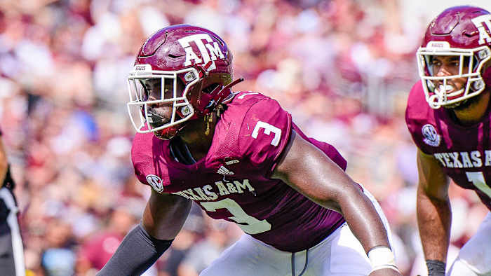 Texas A&M defensive lineman Tyree Johnson