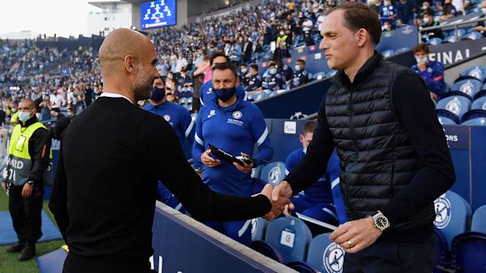 Pep Guardiola and Thomas Tuchel