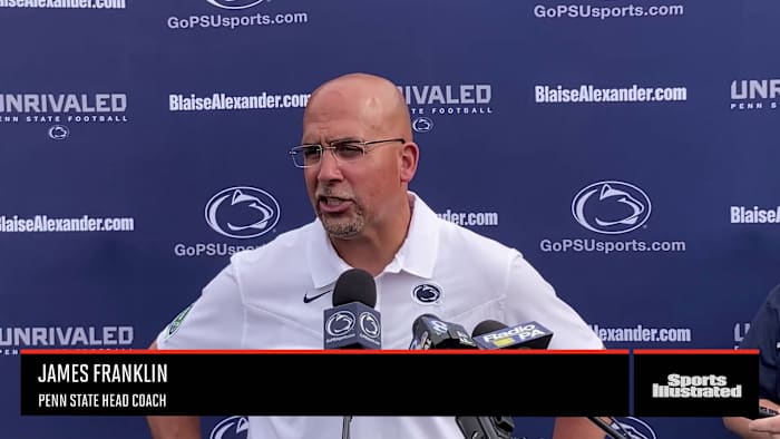 Penn State coach James Franklin on the win over Villanova