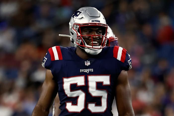Patriots LB Josh Uche