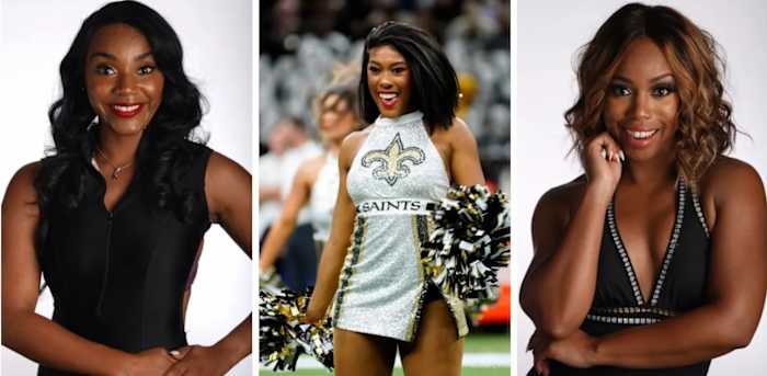 Saints Cheer Team and Dancing Dolls