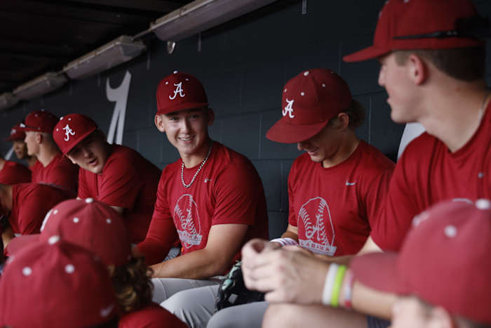 Zane Denton, Alabama baseball, 2021 Fall Practice