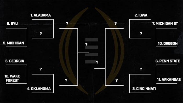 College Football 12-team playoff after Week 5