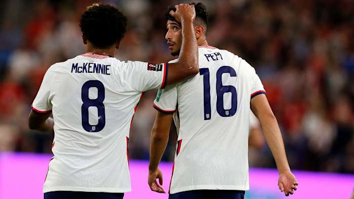 USMNT's Weston McKennie and Ricardo Pepi