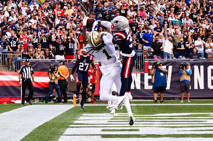 New Orleans Saints wide receiver Marquez Callaway (1)