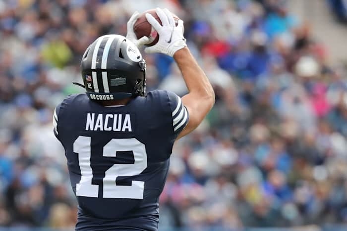 Puka Nacua vs Boise State all navy