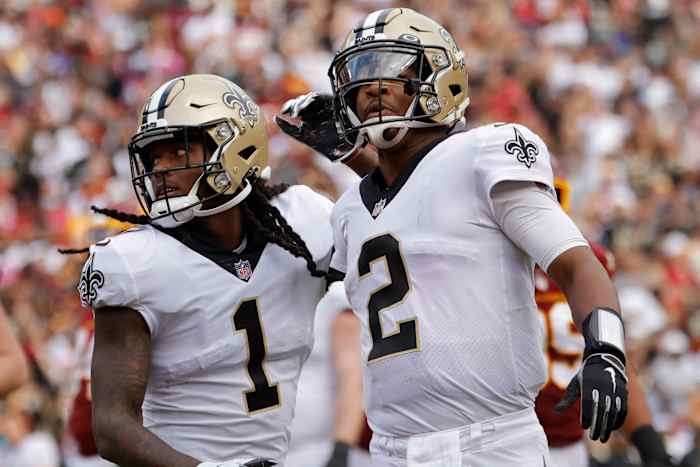 New Orleans Saints Marquez Callaway, Jameis Winston