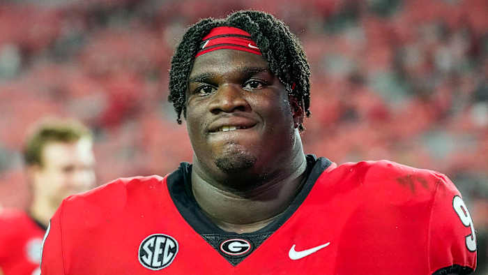 Jordan Davis UGA Atlanta Falcons Mock Draft