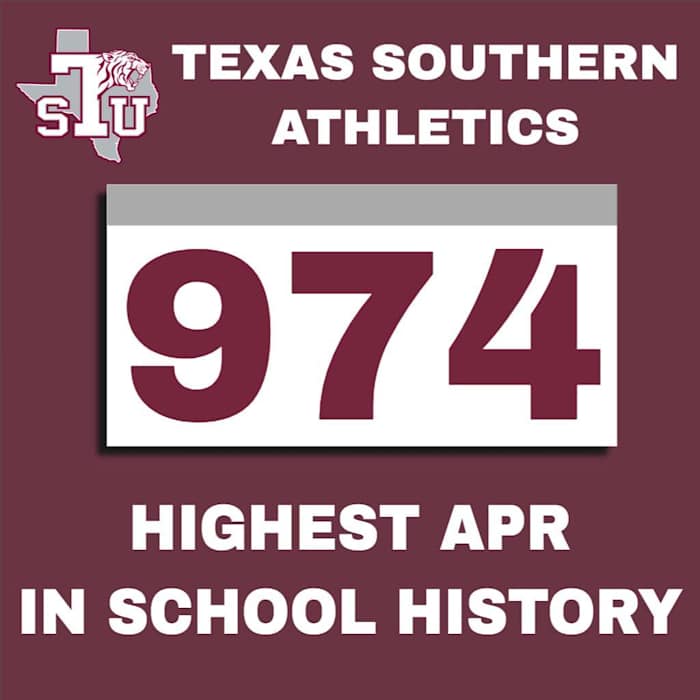 Texas Southern's Highest APR 974