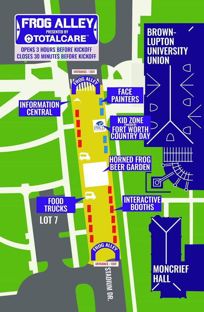 Frog Alley Map