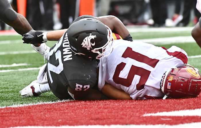 USC WR Drake London was a scoring machine for the USC Trojans