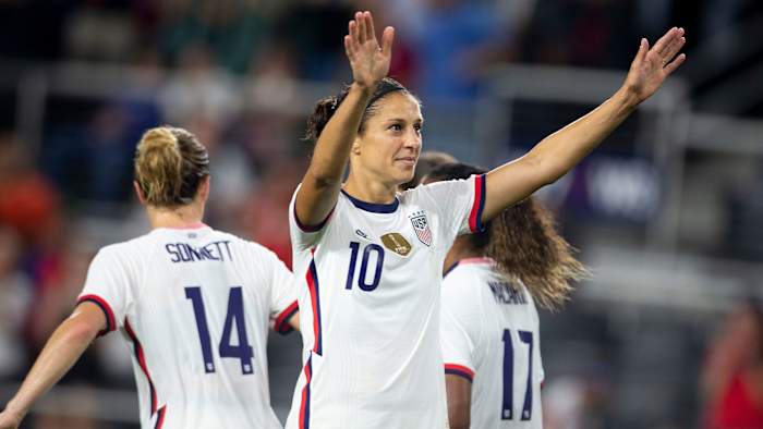 USWNT star Carli Lloyd is retiring