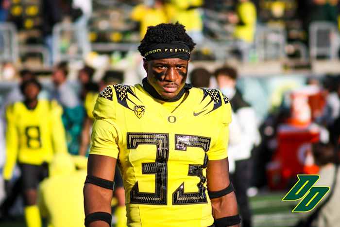 Freshman linebacker Jeffrey Bassa vs. Colorado.