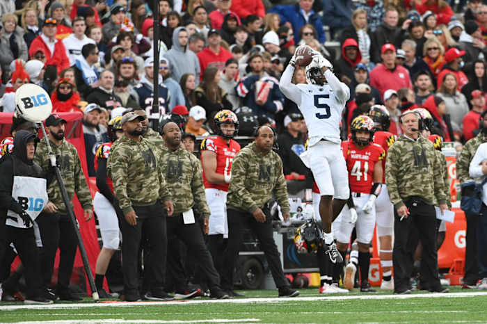 Penn State's Jahan Dotson has the "best hands in the draft," according to NFL Network's Daniel Jeremiah.