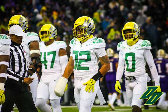 Jordan Happle snagged an interception despite playing with a club on his right hand.