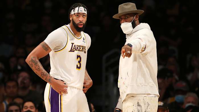 LeBron James and Anthony Davis