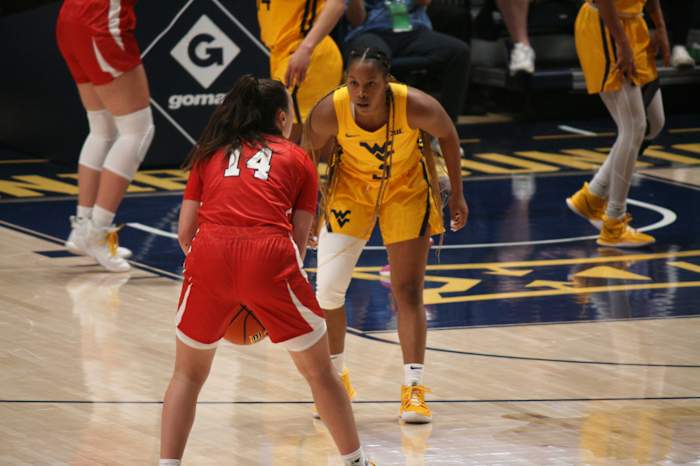 West Virginia guard KK Deans