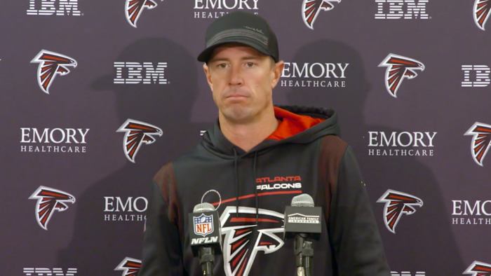 Matt Ryan Podium Pre Jaguars