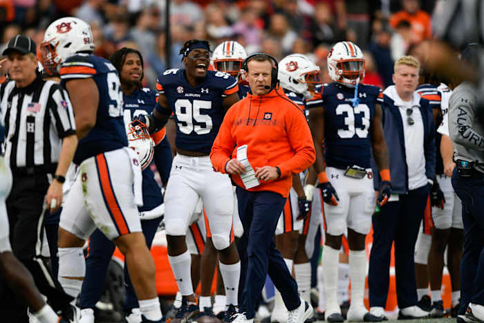 Auburn coach Bryan Harsin
