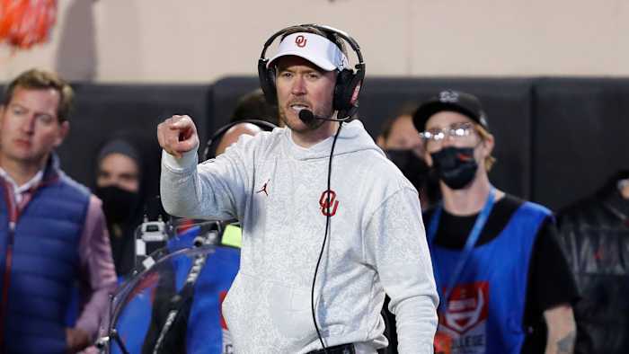 Oklahoma coach Lincoln Riley