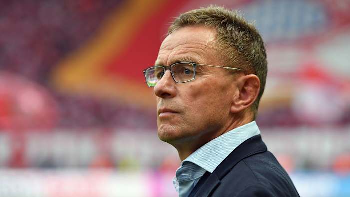 Ralf Rangnick is Manchester United's interim coach