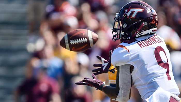 2019 four-star recruit Tayvion Robinson enters the transfer portal. Where does he land and can he help his draft stock? Read here for more.