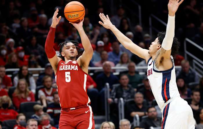 Jaden Shackelford vs Gonzaga