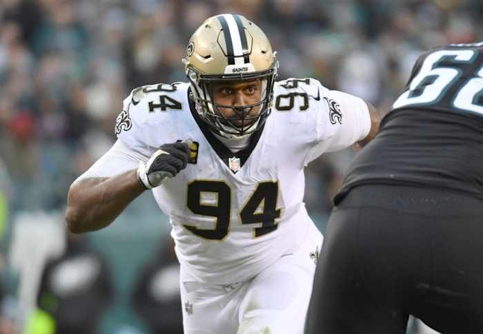New Orleans Saints defensive end Cameron Jordan (94). Mandatory Credit: Eric Hartline-USA TODAY Sports