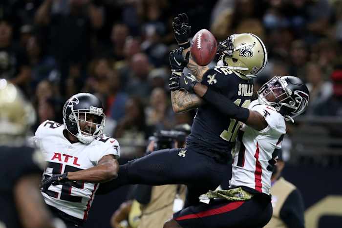 New Orleans Saints wide receiver Kenny Stills (12). Mandatory Credit: Chuck Cook-USA TODAY Sports