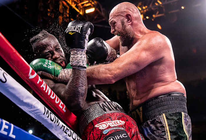 Tyson Fury fights Deontay Wilder for the heavyweight title in October.