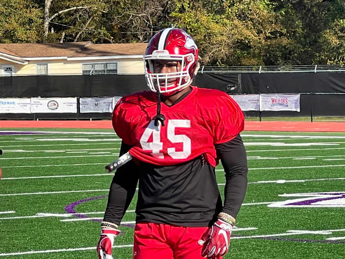 Texas Commitment Defensive Lineman Justice Finkley Trussville (Ala.) Hewitt-Trussville