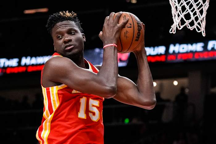 Atlanta Hawks center Clint Capela is expected to improve next season. Basketball-Reference projected the veteran center's stats for the 2022-23 NBA season.