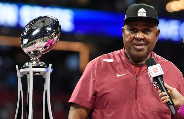 South Carolina State head coach Oliver " Buddy"Pough