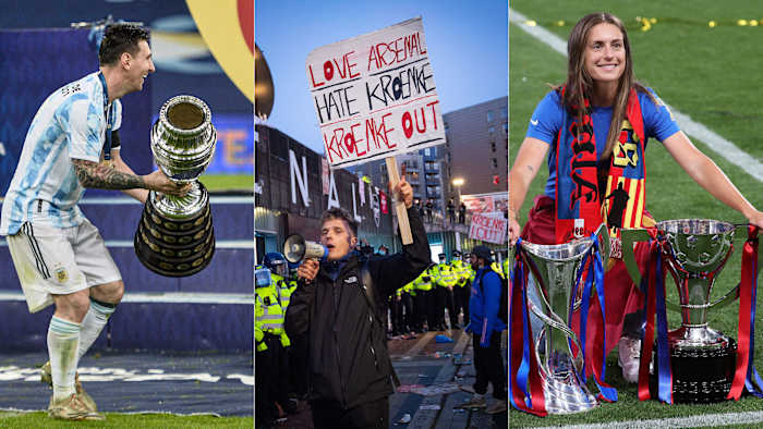 Lionel Messi, the Super League and Barcelona's women were among the most dominant stories in world soccer in 2021