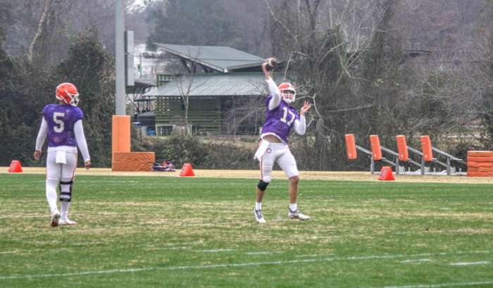 Clemson QB Billy Wiles