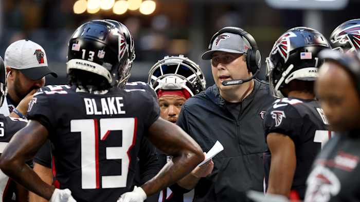 Christian Blake Atlanta Falcons Arthur Smith