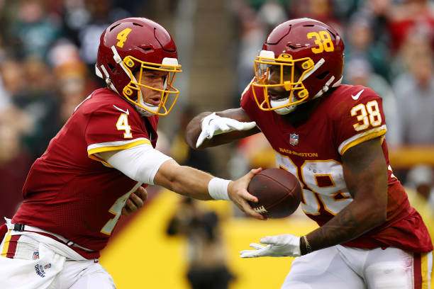 Left to Right: Taylor Heinicke, Wendell Smallwood