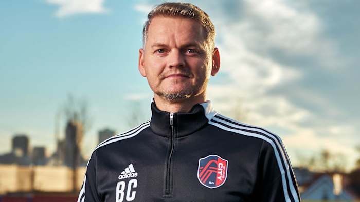 Bradley Carnell is St. Louis City SC's first head coach